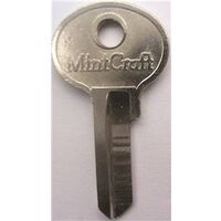 Laminated Steel Padlock Key Blank