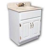 Vanity Top White Two Door, 18in. x 16in.  