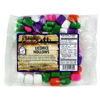 8913667 - 7.5 OZ LICORICE HOLLOWS