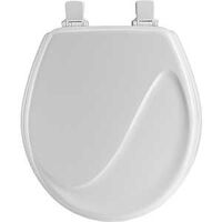 Toilet Seat, Molded White Rope