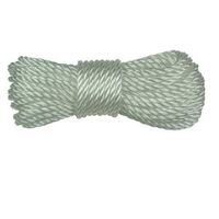 ROPE TWSTD WHT POLYP 1/4X50FT 