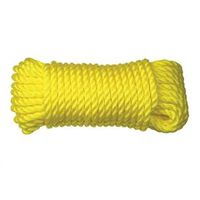 ROPE TWSTD YEL POLYP 1/2X50FT 