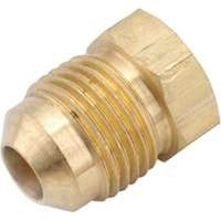 brass flare plug, 5/8in.