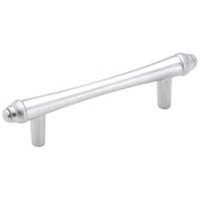 abs cabinet pull, 3in. dulled chrome