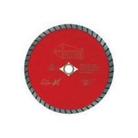 turbo rim diamond saw blade, 14in.