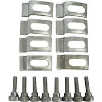 Screen & Storm Door Clips, Aluminum