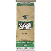 wall dri concrete waterproof masonry coating, 50 lbs white