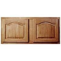 two door wall cabinet, oak 30in. x 15in.
