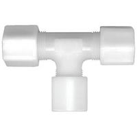 TEE PIPE COMPR 1/4IN NYLON    