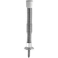 Spring Door Stop, Chrome