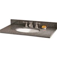 Granite Vanity Top, 37" Blue