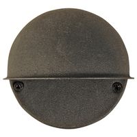 8962573 - 7W LV ROUND DECK LIGHT  BLACK