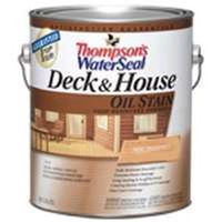 Thompsons Water Seal Deck & House Oil Stain, 1 Gal Sierra Brown