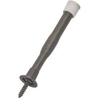 spring door stop, antique nickel