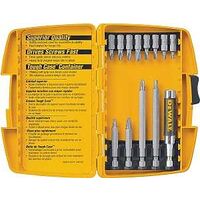 screwdriver bit set, 13 pc