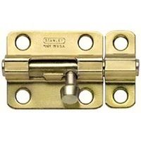 barrel bolt, 6in. brass