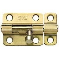 barrel bolt, 6in. brass