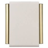 8982746 - WHT COVER/GLD PLATE CHIME TUBE