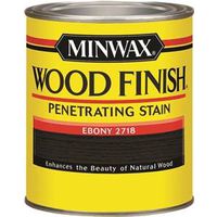 minwax wood finish, ebony 1 qt