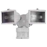 Twin Motion Sensor Flood Light, 150 Watts White