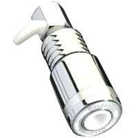 shower head, chrome