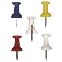 assorted push pins      
