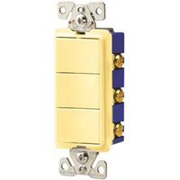 9023540 - DECO COMBO 3SINGLE SWITCHES IV