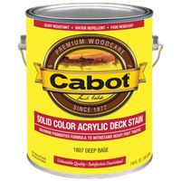 Cabot 1800 Solid Color Decking Stain