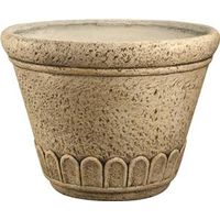 9049479 - 13IN RND PLANTER WEATHER STONE