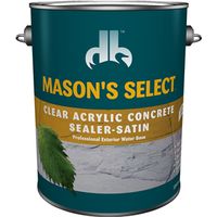 transparent concrete stain, clear satin 1 gal