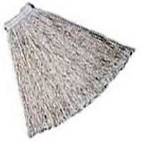 rayon mop head, white