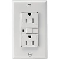 Tamper Resistant GFCI Outlet 3 Pk, 15 Amp White