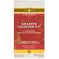 polished granite counter kit