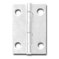 narrow butt hinge 1in. x 3/4in. antique brass