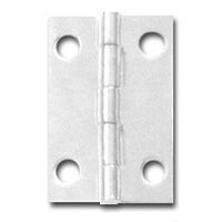 Narrow Butt Hinge 1" x 3/4" Antique Brass