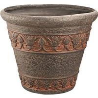 9083742 - 20IN ROUND PLANTER AGED BRONZE