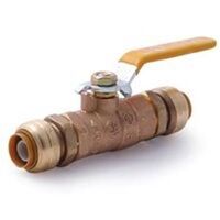 Sharkbite Ball Valve, 1/2"