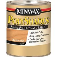 PolyShades 21370 One Step Oil Based Wood Stain and Polyurethane