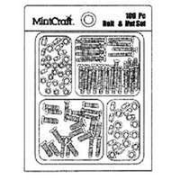 Bolt And Nut Set 100 Pc    