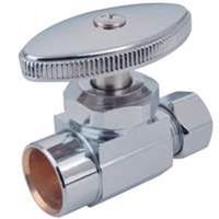 sweat straight stop valve, 1/2in. x 3/8in.