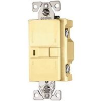 Blank Face GFCI Receptacle, Ivory