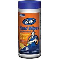 Personal Hand Wipes, Green 30 Pk