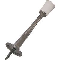 rigid door stop, 3 1/8in. antique nickel