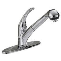 Single Handle Kitchen Faucet, Chorme