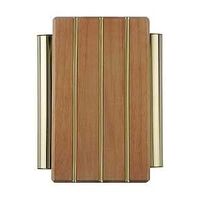 Wood and Brass Door Chime
