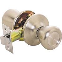 Toolbasix 5764SS-PS-3L Tulip Door Knob Lockset
