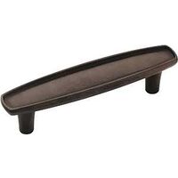 Porter Handle Cabinet Pull, 3in. Antique Rust