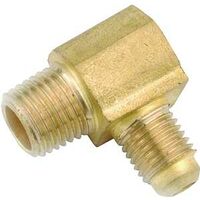 Brass Flare Elbow, 1/4in. x 1/4in.