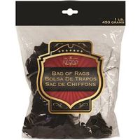 assorted rags, 1 lb      