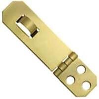 solid brass hasp, 3/4in.
